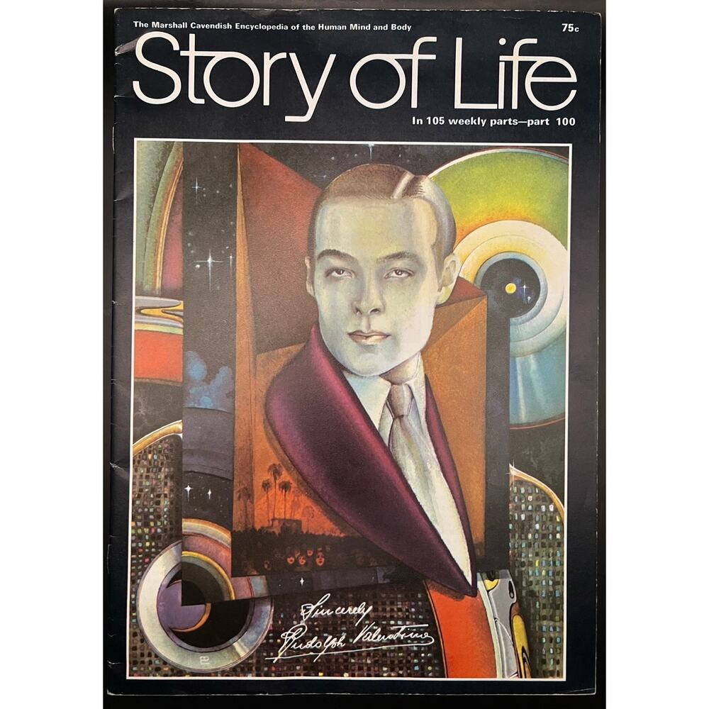 1969 Story of Life Rudolph Valentino Magazine Elvis, Beatles, Sinatra, Pele